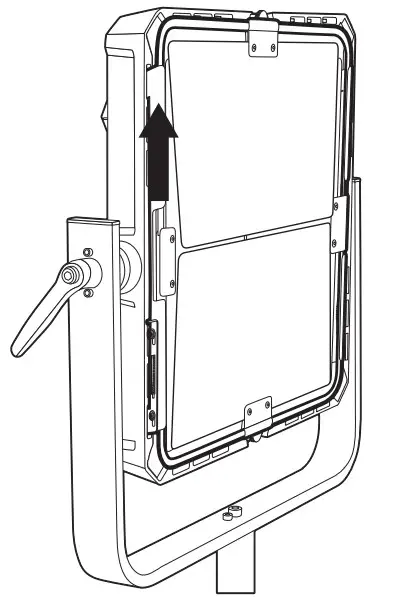 Attaching the Barn doors