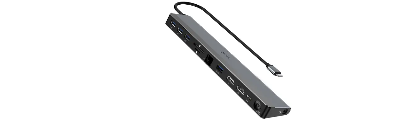 Newq Usb C Docking Station Dual Monitor With 96w Adapter User Guide
