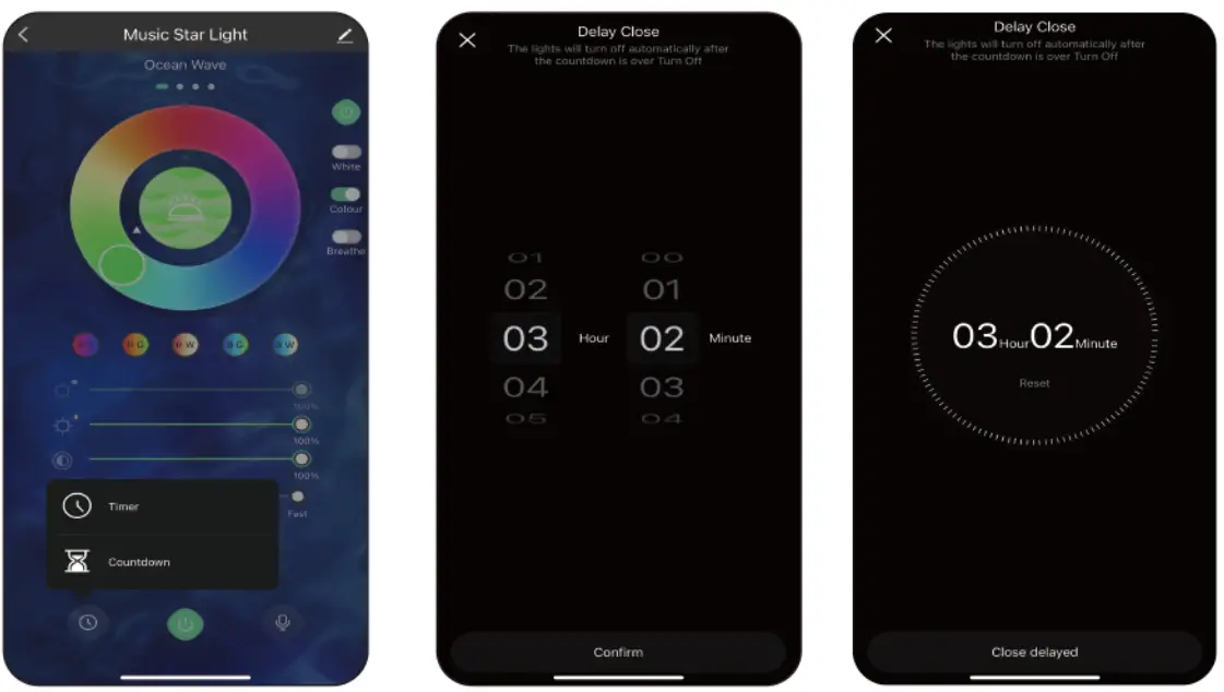 Xubialo BL-TKG06 Star Projector Space Dog Galaxy Projector - App4