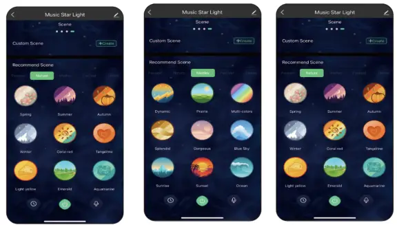 Xubialo BL-TKG06 Star Projector Space Dog Galaxy Projector - App8