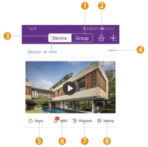 xmarto IP Camera - Camera List