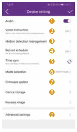 xmarto IP Camera - Camera Settings