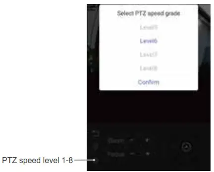 xmarto IP Camera - PTZ Speed Setting