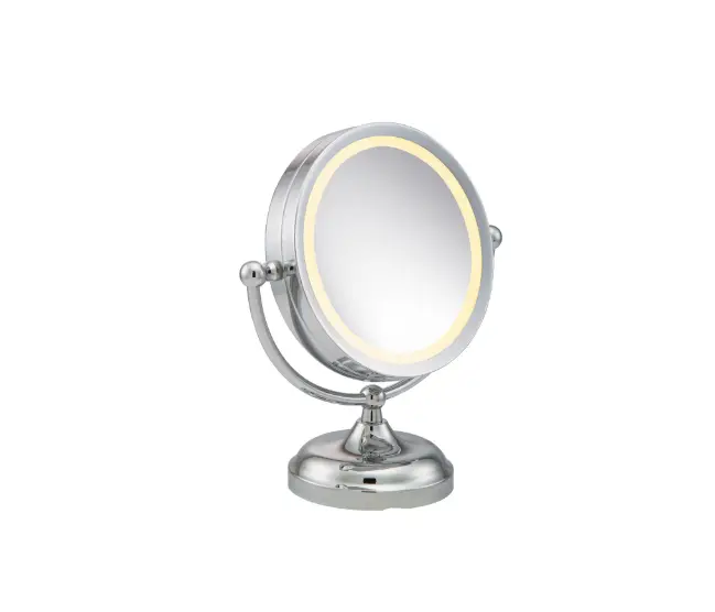 Homedics M-7121 Makeup Artist Studio Mirror Instruction Manual And Warranty Information