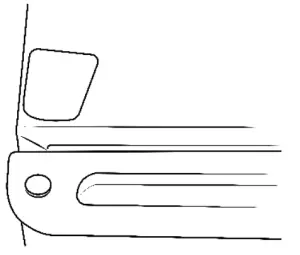 Russell Hobbs RHTTLF1 Table Top Fridge - Reversal 1