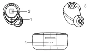 HiFuture Tidy Buds TWS Earbuds - Device Overview