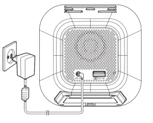 PHILIPS R4406 4000 Series Clock Radio - power adaptor