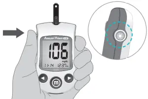 arkray Assure Prism Multi Blood Glucose Monitoring System - Turning On the Backlight