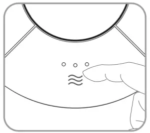 clair H13 Air Purifier - Fan Speed Button