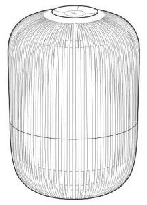 clair H13 Air Purifier - Main Assembly