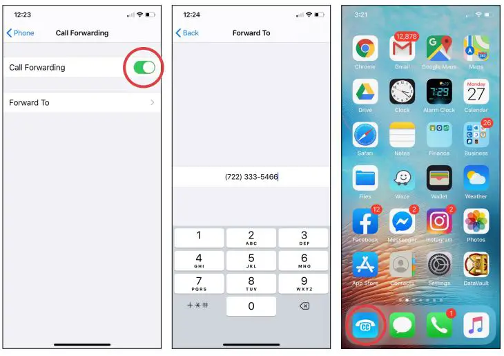 ClearCaptions Mobile App User Guide - Forwarding Calls to Your ClearCaptions Telephone Number