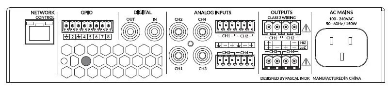 BLAZE PowerZone Connect 504 Power Amplifier-16