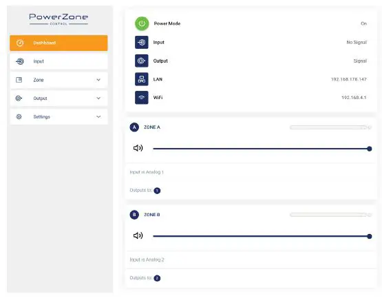 BLAZE PowerZone Connect 504 Power Amplifier-8