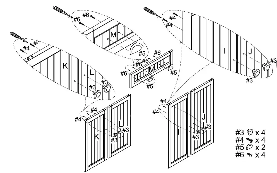 CROSLEY Pantry CF3114 - Front Panel Part M