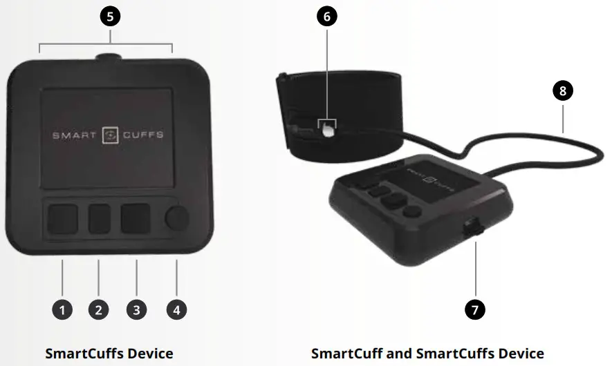 SMART CUFFS 1003909 ArmsLegs Set User - SPECIFICATIONS