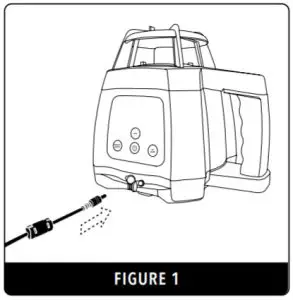 Spot on RL 20G Rotary Laser Level - Charging