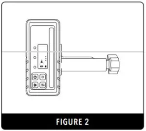 Spot on RL 20G Rotary Laser Level - DETECTOR OPERATION