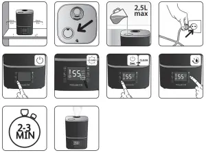 STARTING THE APPLIANCE
