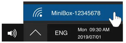 EZCast Mini Box Display Receiver - Connect to WiFi