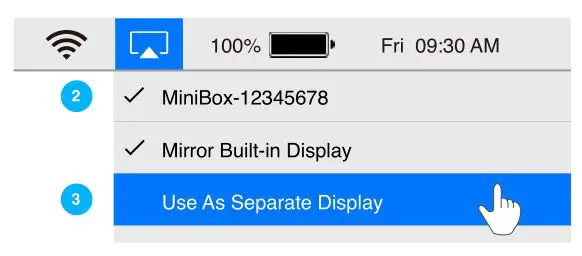 EZCast Mini Box Display Receiver - Mirror or Extend