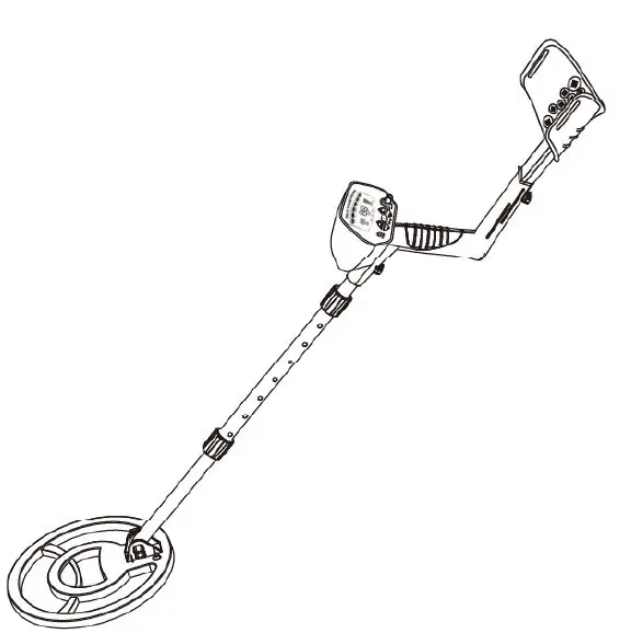 alza MD-3040 Metal Detector PRODUCT