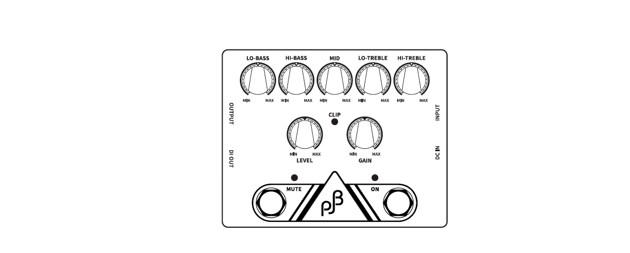 Pjb Pe-5 Bass Eq Pre Amp And Di Owner's Manual Pjb Pe-5 Bass Eq Pre Amp And Di Owner's Manual