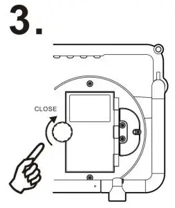 FIG 9 Power the radio