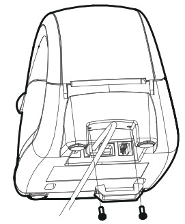 iDPRT SP310 Thermal Label and Receipt Printer - Cables Fastenser Installa�on