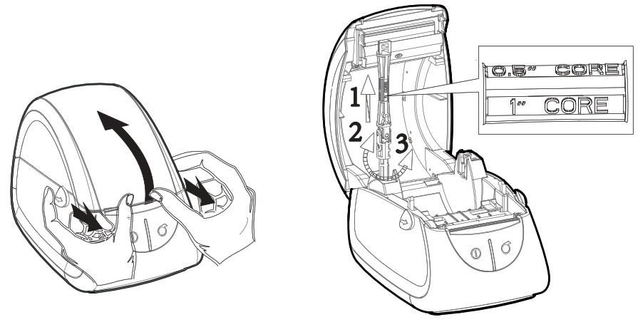 iDPRT SP310 Thermal Label and Receipt Printer - Paper Loading
