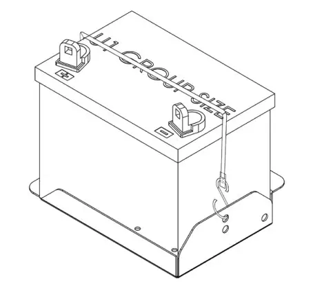 WINCO GENERATOR WL22000VE-B Generator- BATTERY INSTALLATION