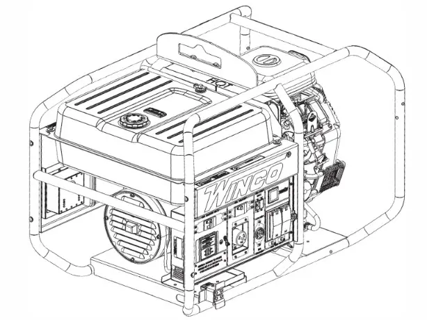 WINCO GENERATOR WL22000VE-B Generator