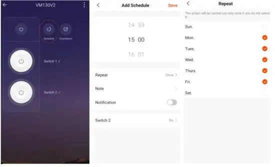 velleman VM130V2SET 433 MHz Radio Transmitter Receiver - Add schedule