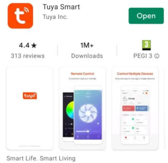 velleman VM130V2SET 433 MHz Radio Transmitter Receiver - TUYA account