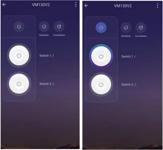velleman VM130V2SET 433 MHz Radio Transmitter Receiver - off and on