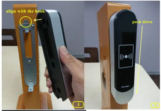 Install water proof rubber