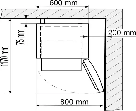SNAIGE RF53NG Upright Freezer - integrated handles