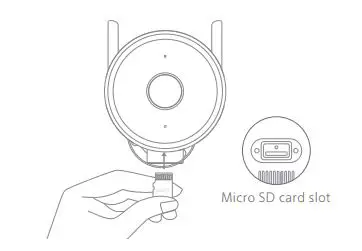 IMILAB EC3 Outdoor Security Camera - Connecting the Device