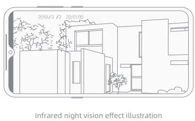 IMILAB EC3 Outdoor Security Camera - Infrared Night Vision