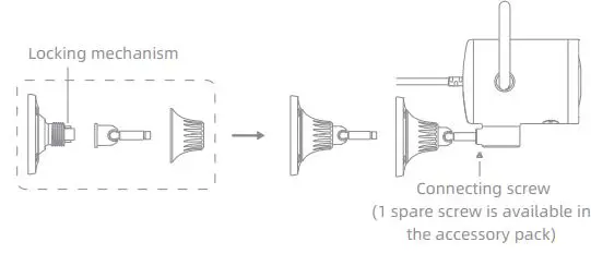 IMILAB EC3 Outdoor Security Camera - Installing the Device 1