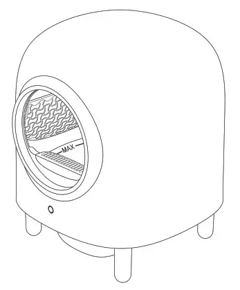 HHO U000A022 Smart Automatic Cat Litter Box - Cat Litter Box