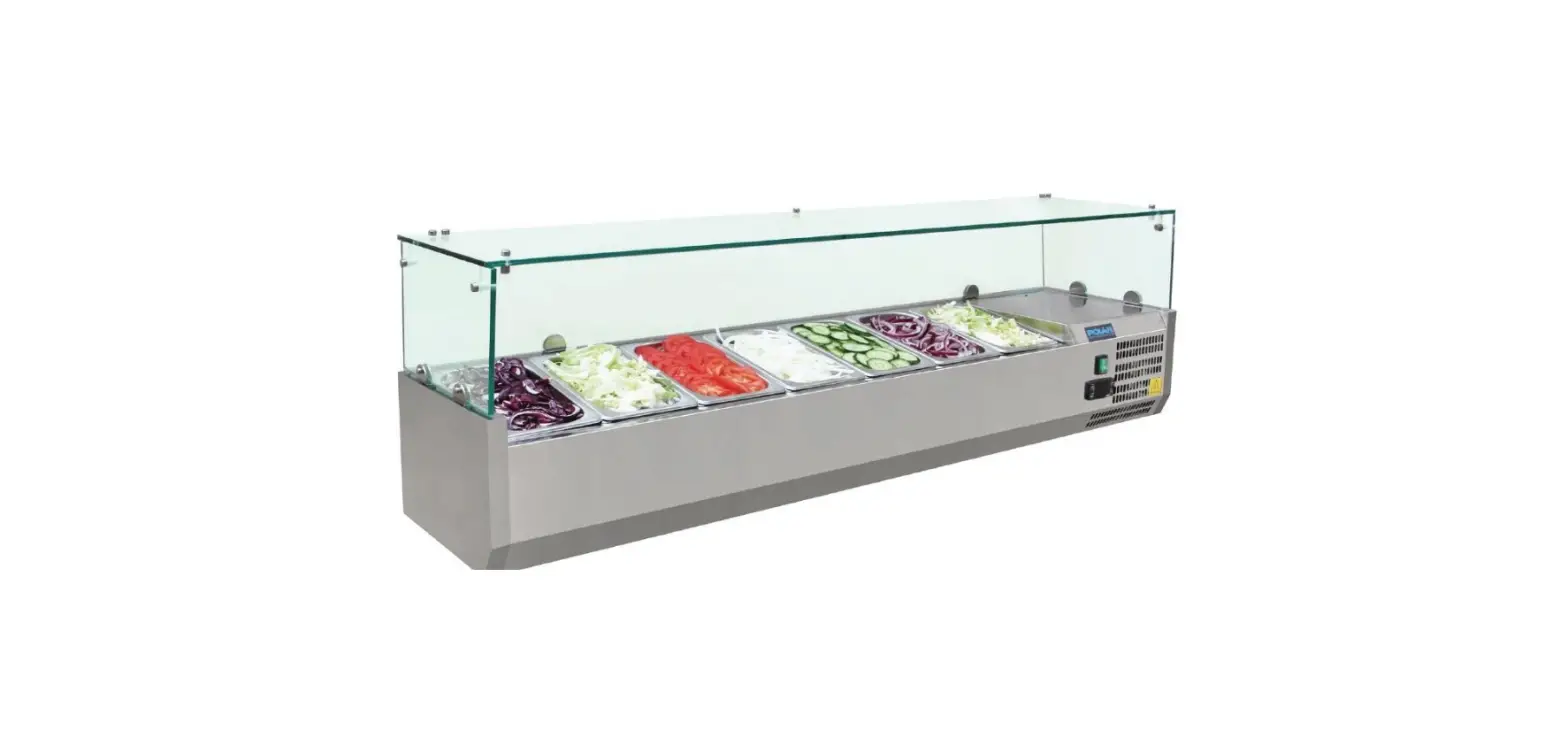 Polar G609-a Stainless Steel Counter Top Servery/ Prep Refrigerators Instruction Manual