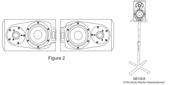ICON DT 5A air Active Studio Monitor - Monitor System
