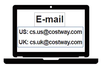 COSTWAY CB10120 UD-T Full Mesh Office Chair 10