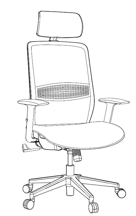 COSTWAY CB10120 UD-T Full Mesh Office Chair