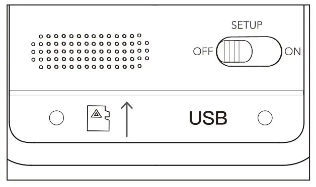 WILDPIX Professional game camera with night watch - Insert the TF Card