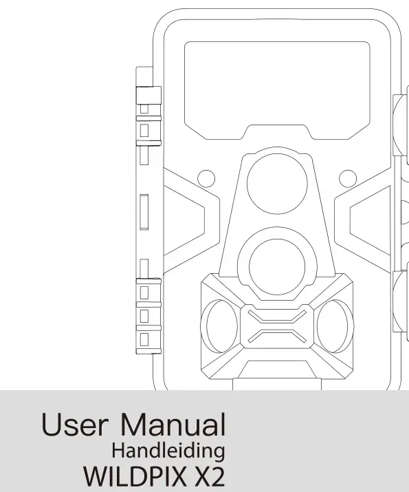 WILDPIX Professional game camera with night watch User Manual