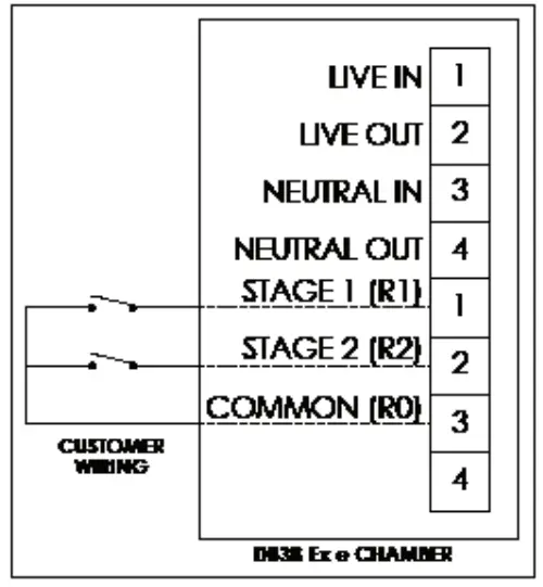 EATON DB3B Medc Sounder - wiring diagram