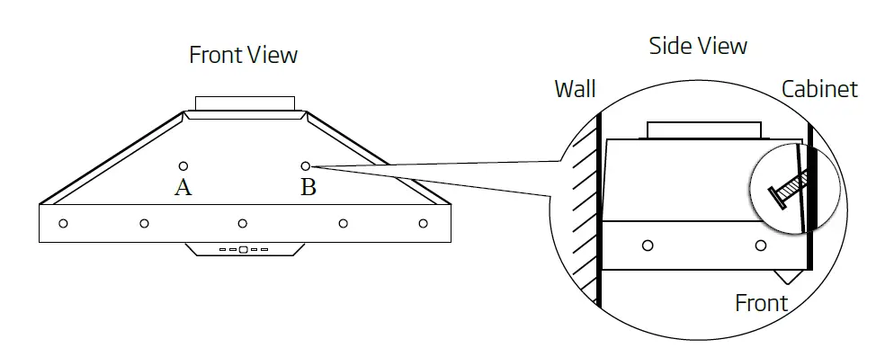 schweigen-UM1170-6S-Rangehood-Installation-Guide-FIG-11