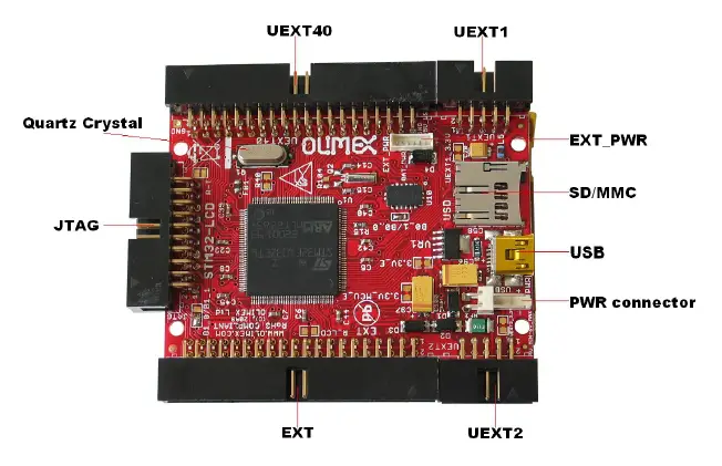 OUMEX STM32-LCD Development Board-fig-4
