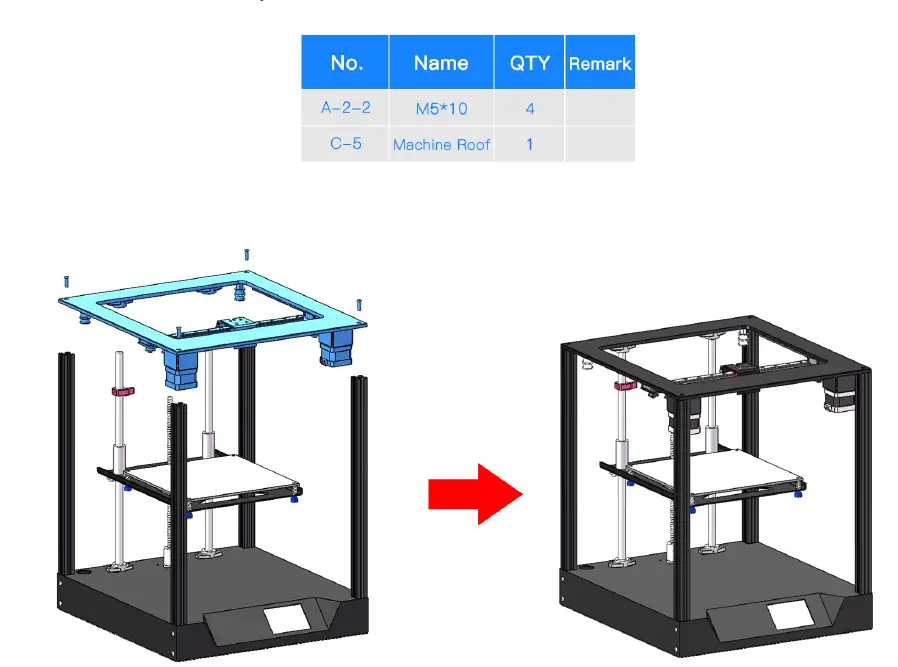 TwoTrees SP-3 -CoreXY -3D -High -Resolution -Professional- Cube- 3D -Printer -7